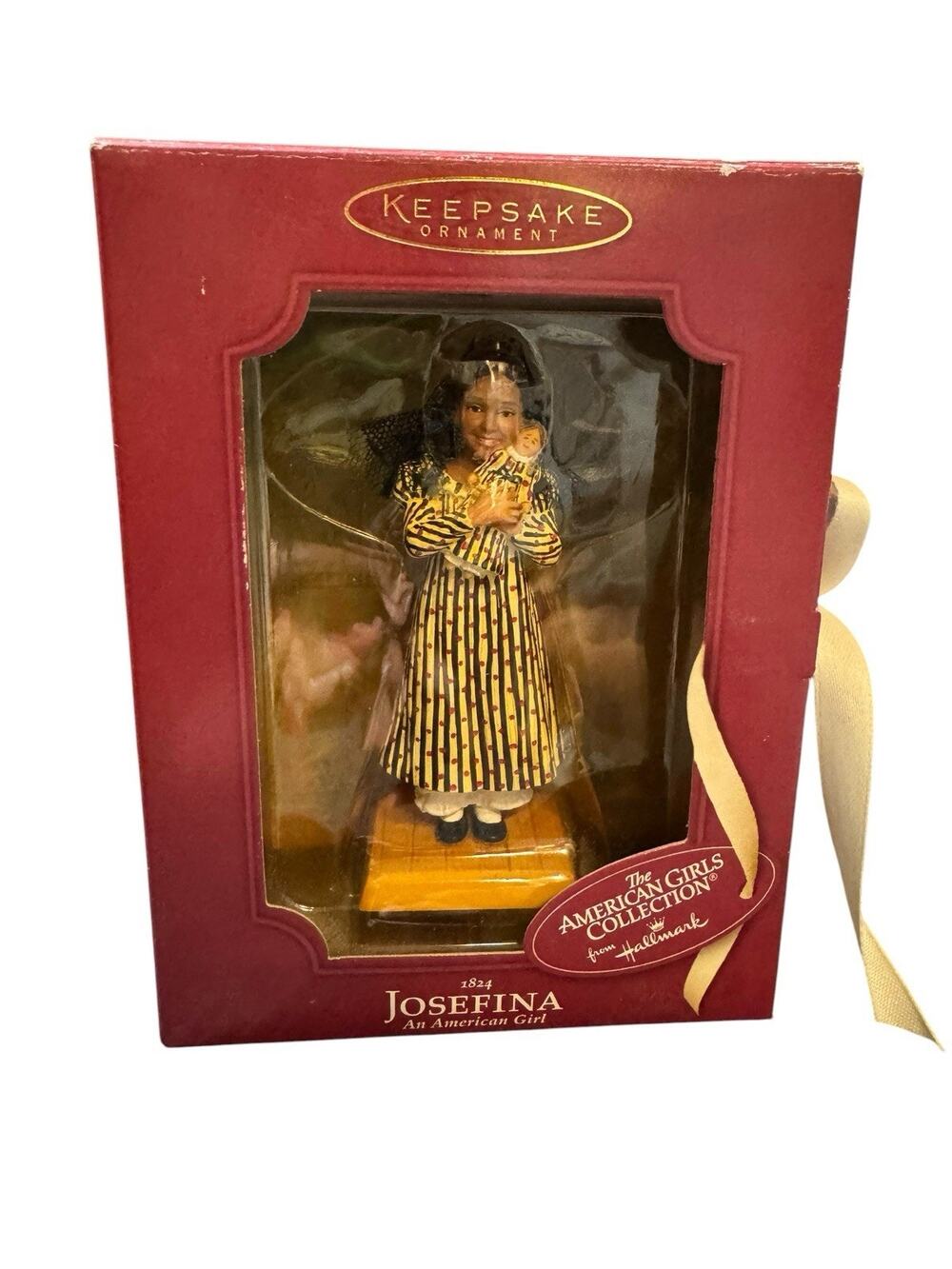 NEW The American Girls Collection Hallmark Ornament 1824 Josefina Montoya 2002